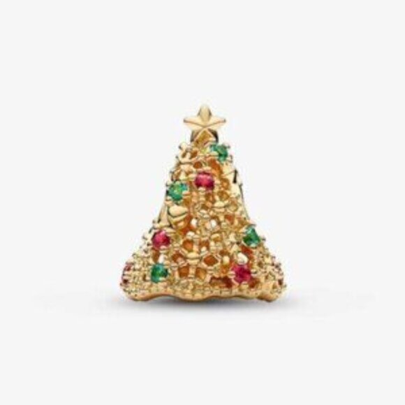 Pandora Glitter Christmas Tree Charm - Picture 2 of 4